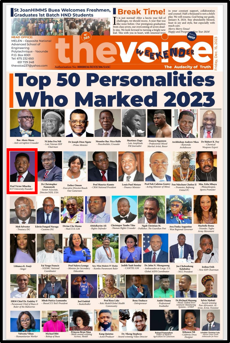 Top 50 Personalities Who Marked 2023 – The Voice