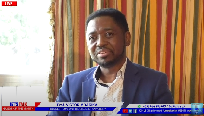 Prof. Mbarika’s August 2021 National TV interview with Vision 4